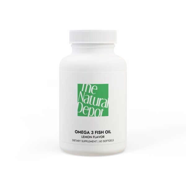 The Natural Depot Omega 3 Fish Oil Supplement (60 Softgels)